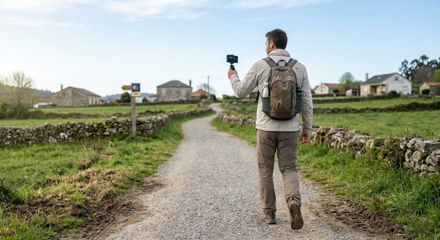 Luzu reaparece tras 5 años con 800 km de Camino de Santiago y deja atrás al youtuber de gameplays