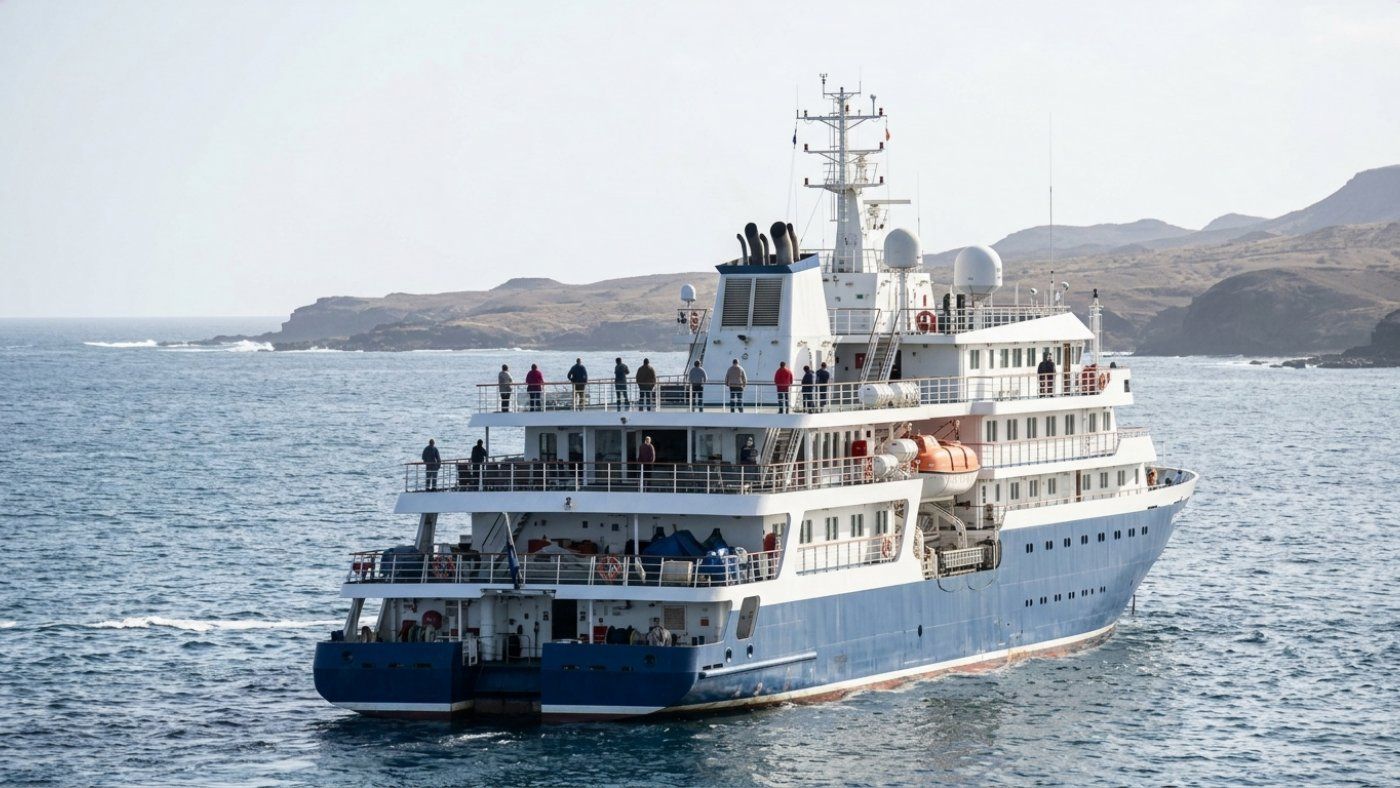 3 muertos y 7 afectados: el crucero del brote de hantavirus solo iría a Canarias sin casos activos