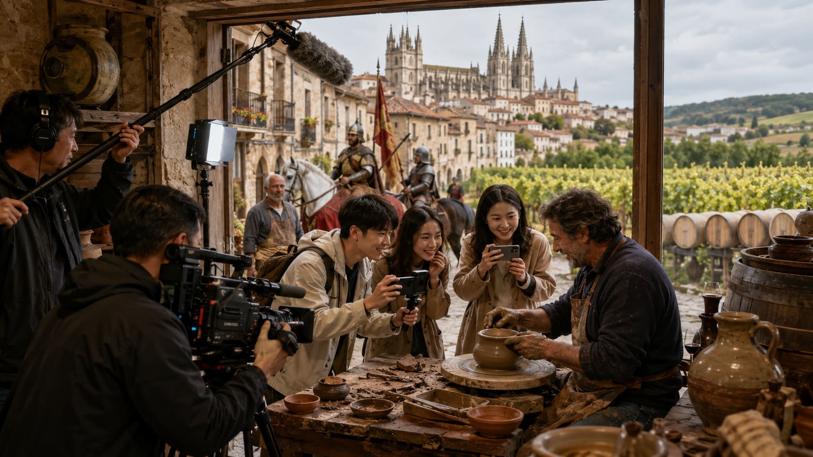 200 personas y influencers asiáticos grabarán en Castilla y León un reality sobre oficios en riesgo 200 personas y influencers asiáticos grabarán en Castilla y León un reality sobre oficios en riesgo