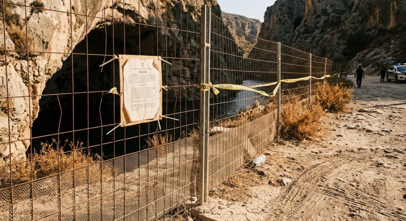 Entrar en Cueva Turche pese al cierre ya se multa desde 200 euros mientras Buñol busca blindarla Entrar en Cueva Turche pese al cierre ya se multa desde 200 euros mientras Buñol busca blindarla