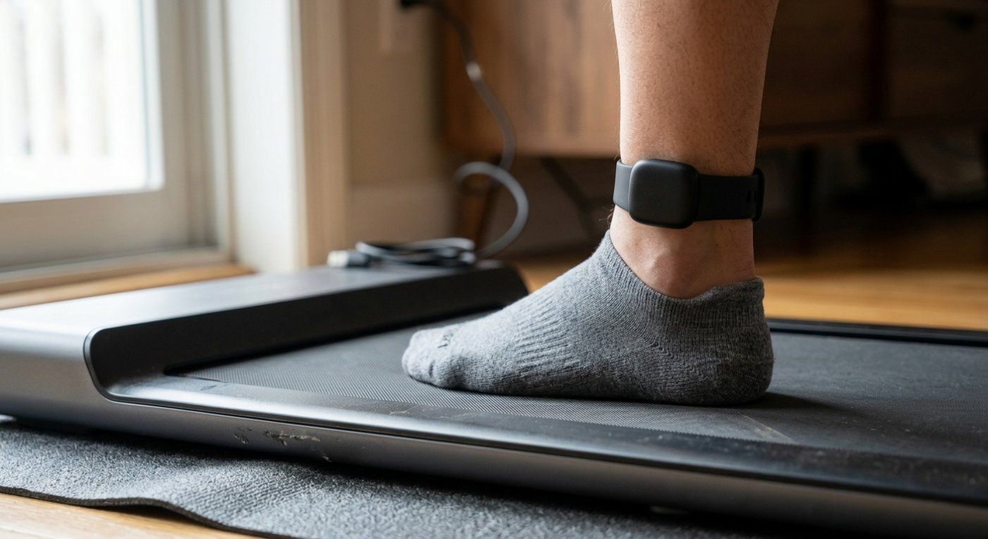 Un Fitbit en el tobillo registró 7590 pasos y el Pixel Watch solo 1521 en la misma caminata