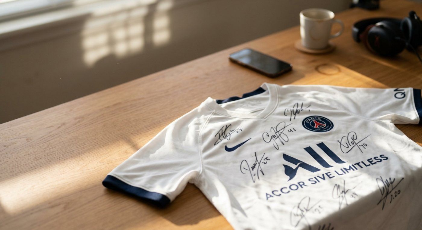 Ibai compró por 2.200 euros y dos entradas una camiseta del PSG que arrancó en 4.999