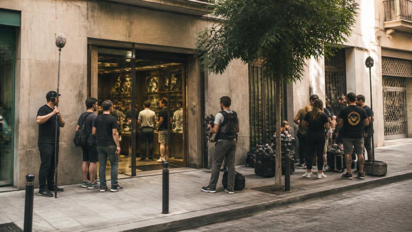 Ibai convirtió una casa de empeños de Santa Coloma en fenómeno viral: 4,8 millones de visitas en 7 días