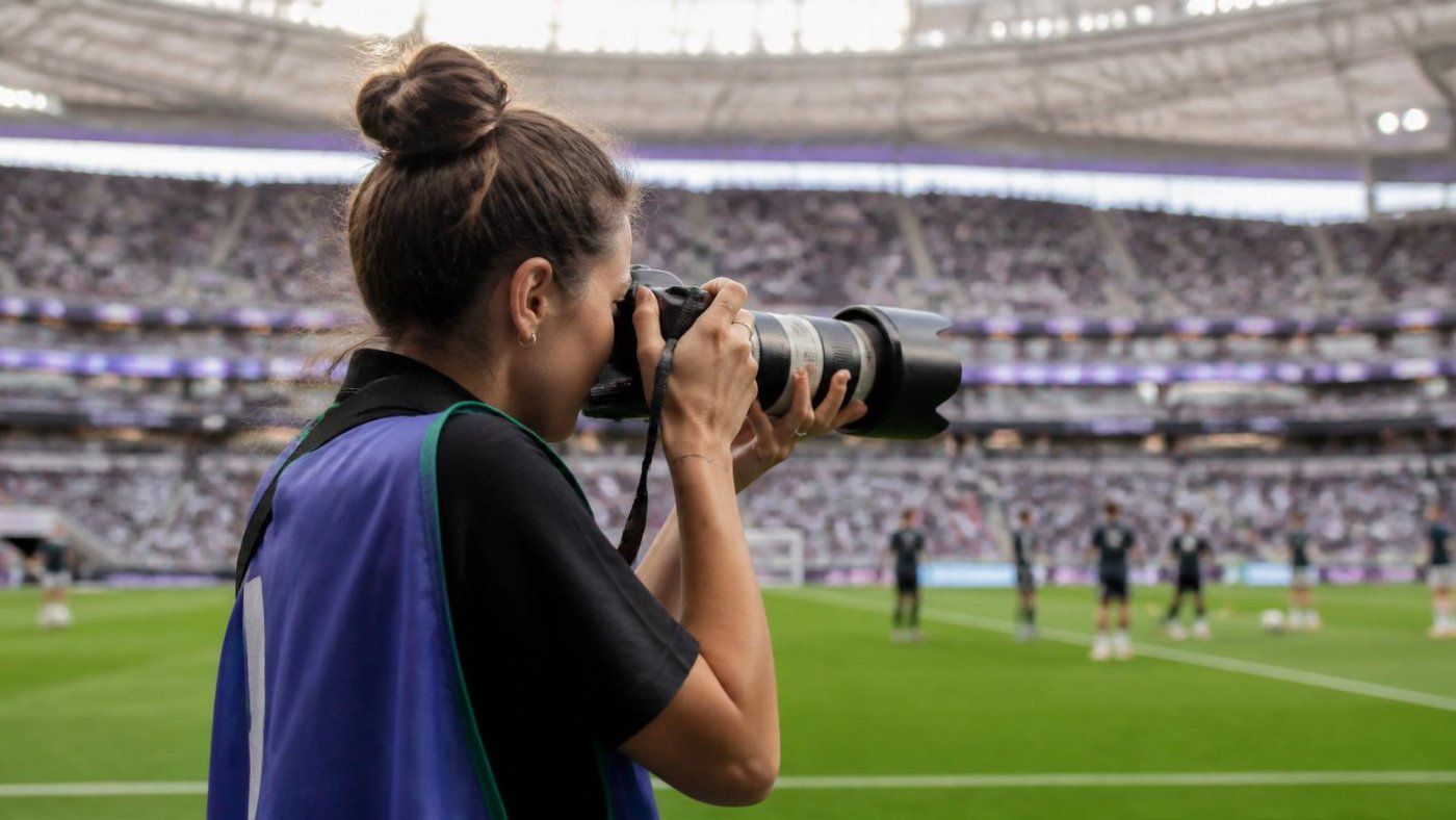 Más de 1 millón siguen a Michelle Peters: la fotógrafa que llegó al Mundial con audiencia propia