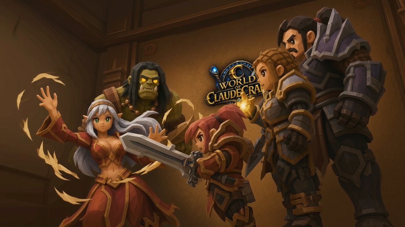 Un MMORPG hecho con Claude y sin descargas ya reunía a 25.000 jugadores en el navegador Un MMORPG hecho con Claude y sin descargas ya reunía a 25.000 jugadores en el navegador