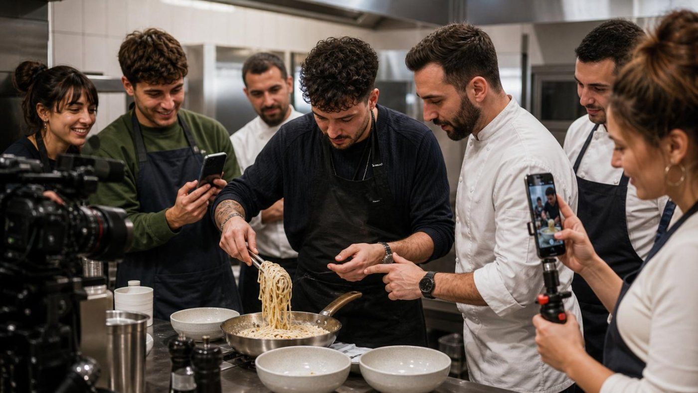 Más de 20 influencers con 3 millones de seguidores convierten Campus Córdoba en un directo de cocina