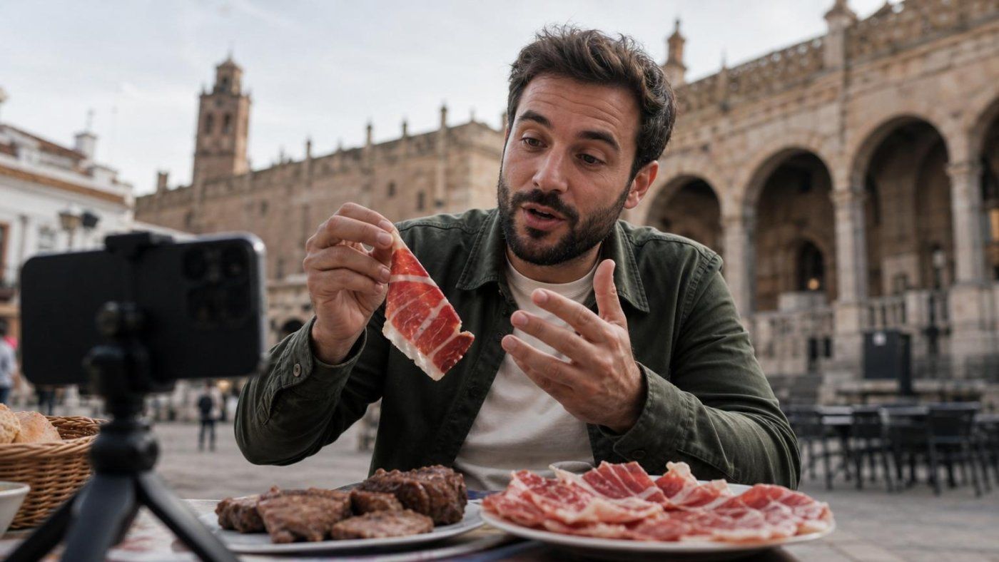 Jesuseda arranca en Zafra una serie de un año: un capítulo cada jueves sobre a qué sabe España