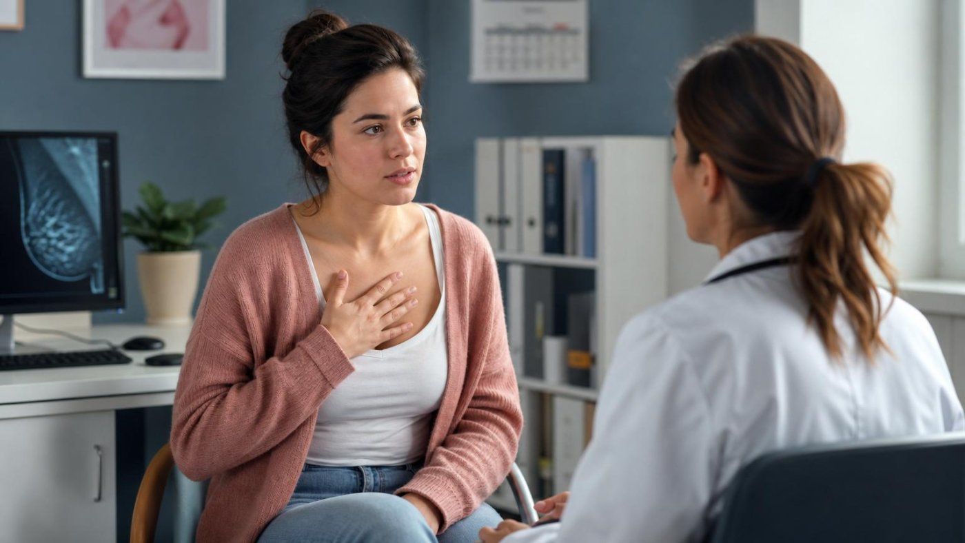 Encontró un bulto en el pecho y abrió el debate clave: del móvil al médico en cuanto notes una anomalía