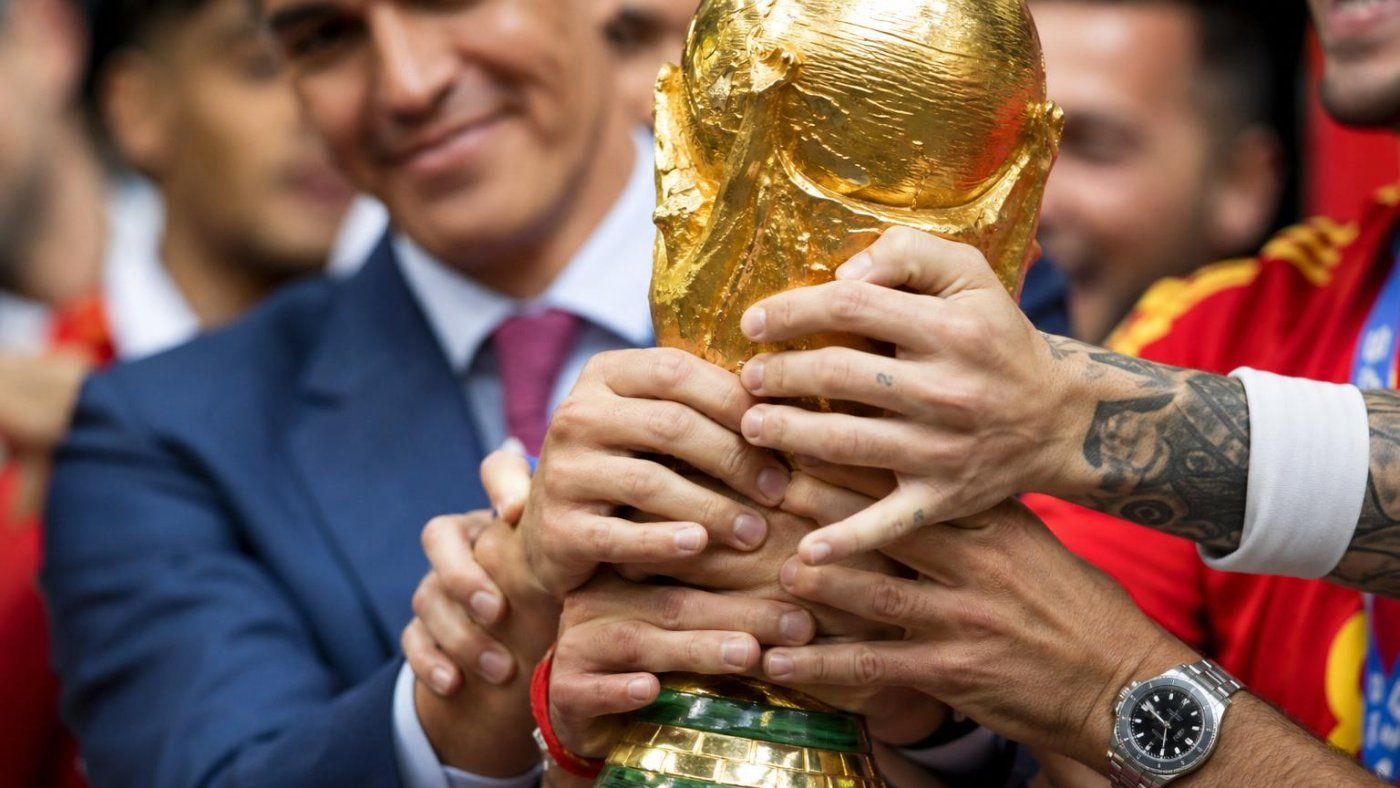 “Son dos de dos”: Sánchez celebra en Moncloa el Mundial 2026 y ya apunta a 2030