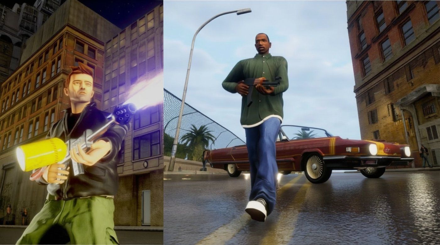 Un mod reúne GTA III, Vice City y San Andreas en una sola app y deja cambiar de protagonista al instante