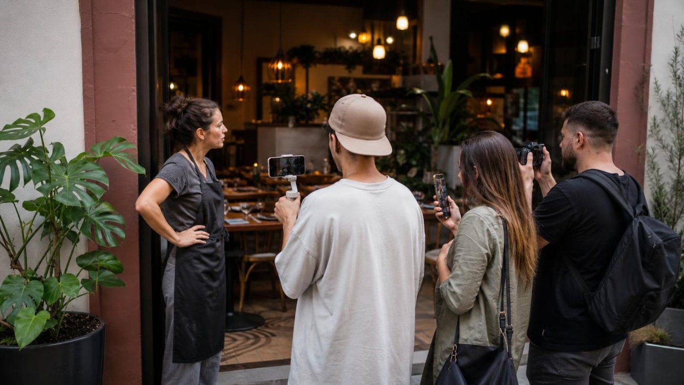 Un restaurante de La Laguna veta a influencers tras pedir comida gratis hasta para sus padres