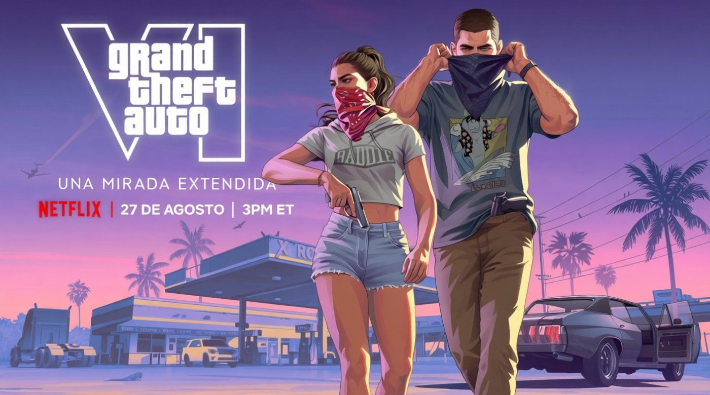 GTA 6 estrenará su tráiler en Netflix ante 325 millones de suscriptores, no en YouTube