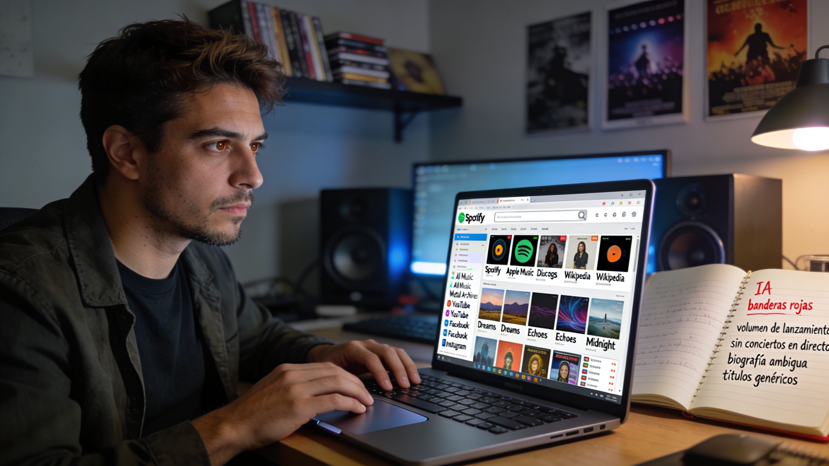 “Nadie te va a lanzar 40 canciones en un año si no hace trampas”: cómo cazar música hecha por IA “Nadie te va a lanzar 40 canciones en un año si no hace trampas”: cómo cazar música hecha por IA