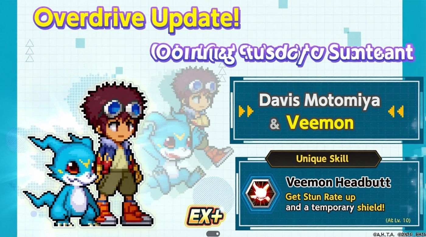 Digimon Up cambia la progresión con Sobremarcha y tiradas del 20% para personajes principales