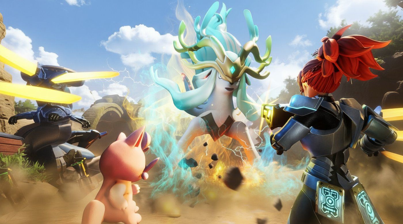 Palworld saltó de 60.000 a 450.000 jugadores diarios en Steam pese a la demanda de Pokémon