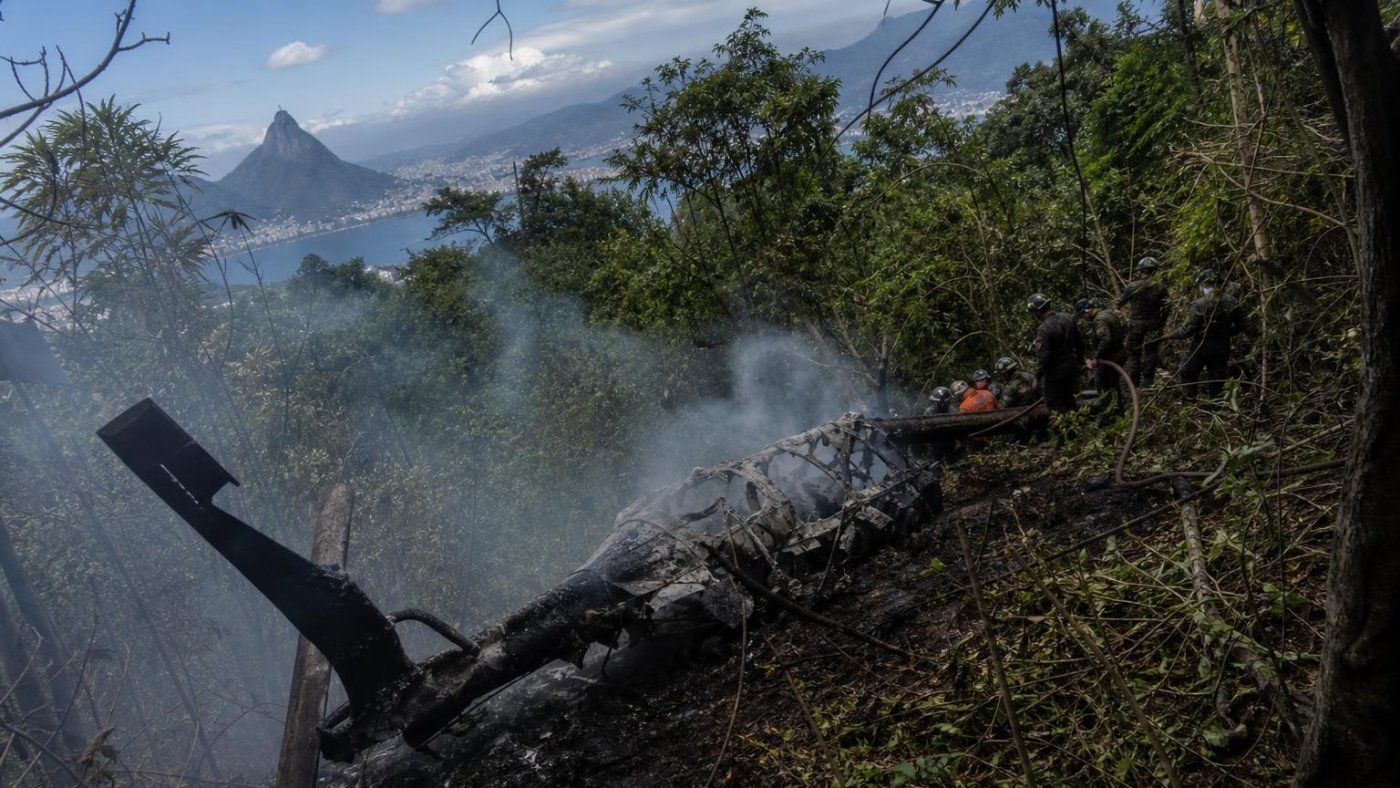 Dos accidentes de helicóptero en menos de dos meses dejan 10 muertos en Río