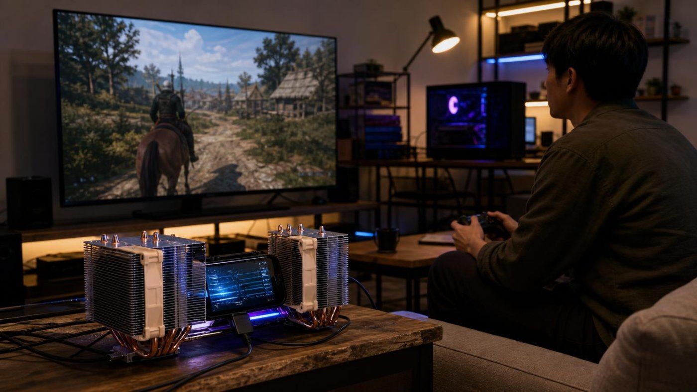 Un Android entre dos disipadores logra mover The Witcher 3 a 1080p en ultra