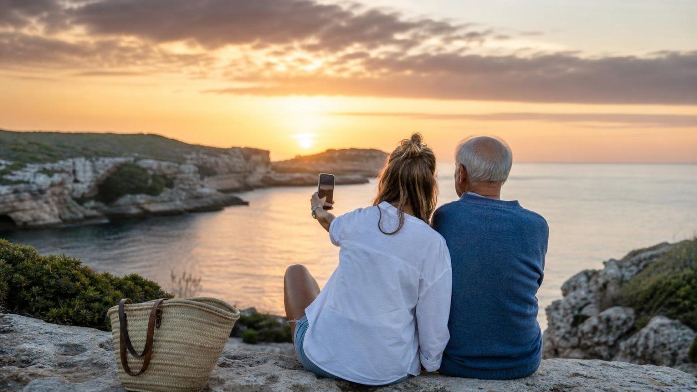 El vídeo con su abuelo llevó a esta creadora de Menorca a 23 millones de reproducciones