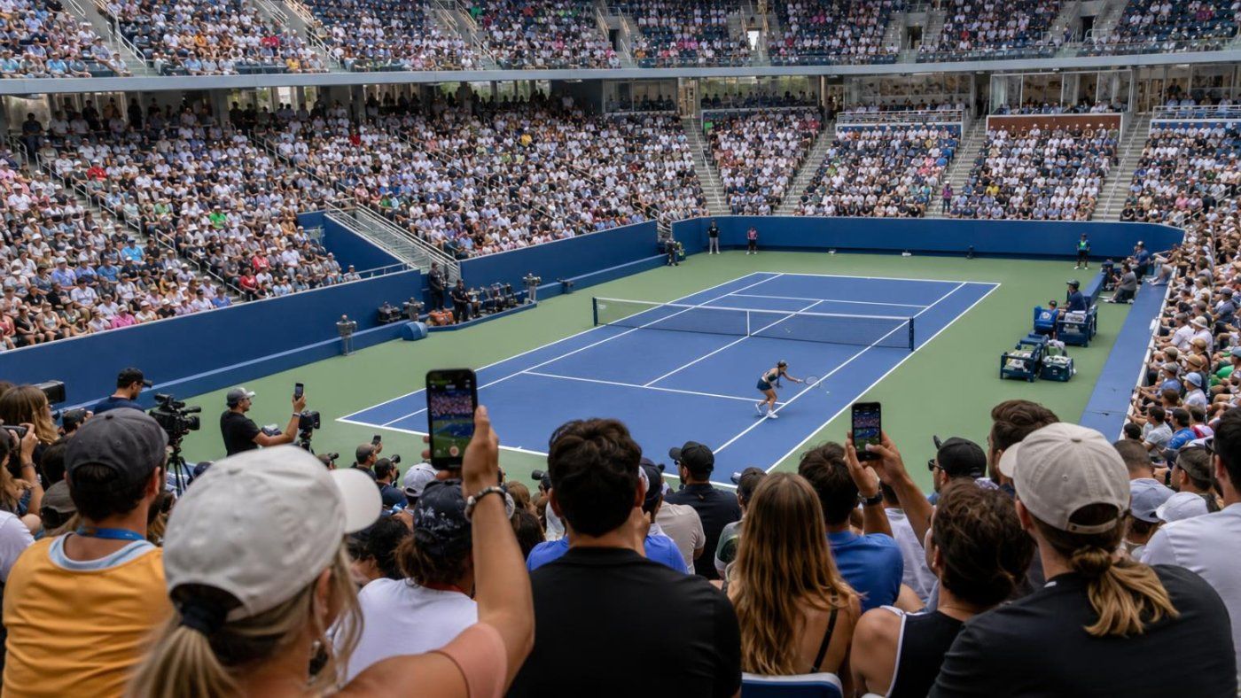 El US Open quiso más redes y acabó interrumpiendo un partido de Naomi Osaka