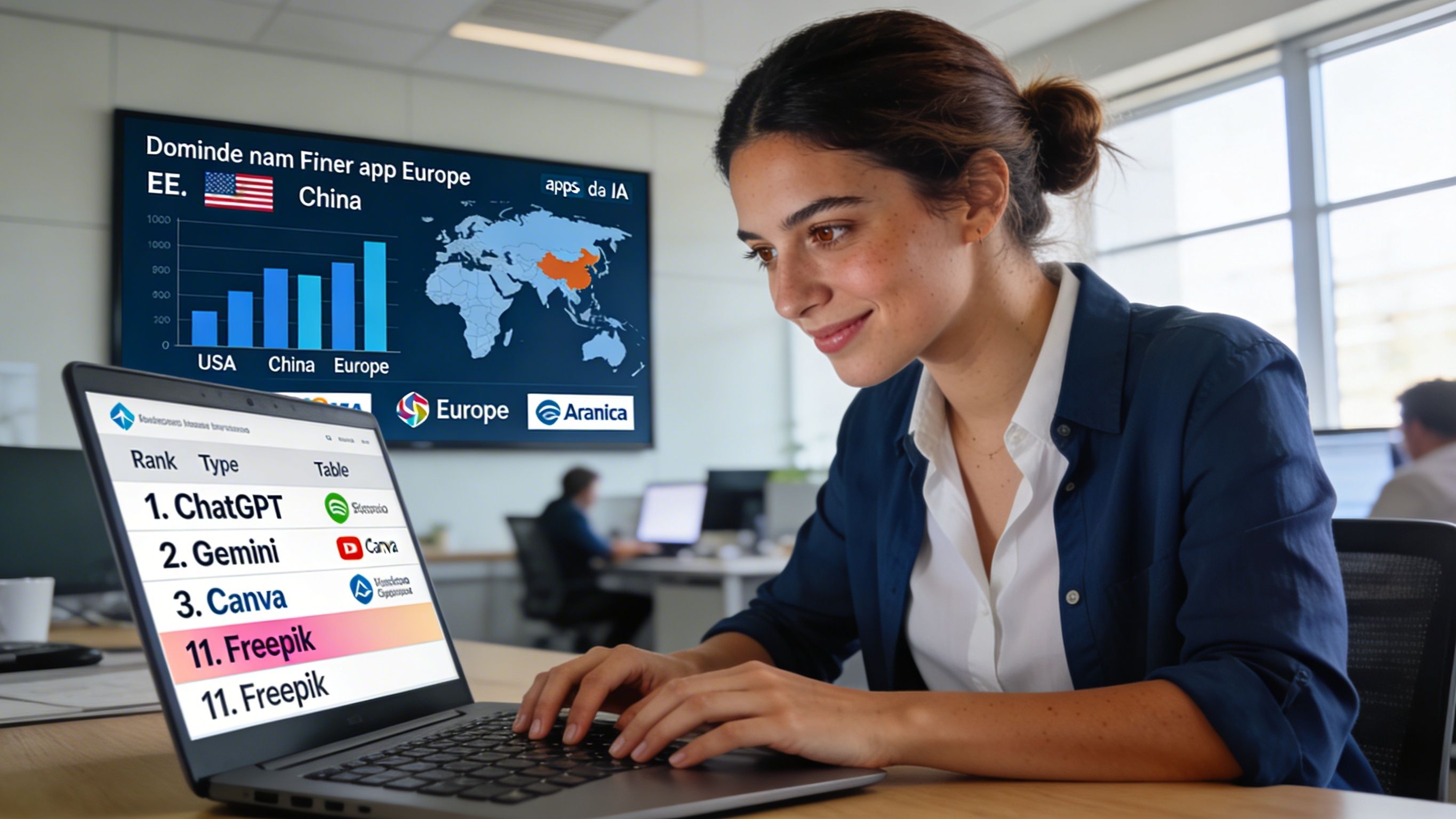 Freepik, única española y primera app europea en el top 100 de IA de a16z Freepik, única española y primera app europea en el top 100 de IA de a16z