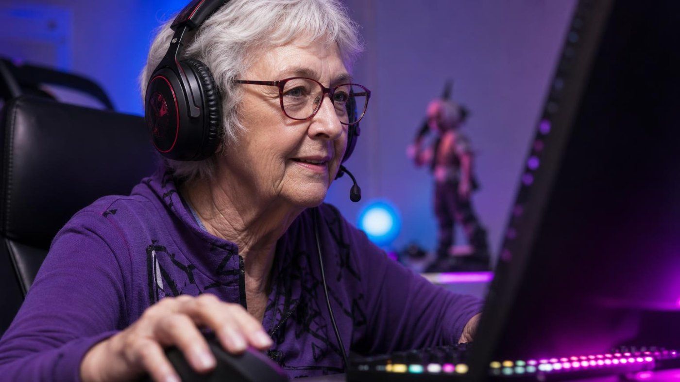 A los 78 años, Cath Bowie entra en Guinness tras casi nueve años emitiendo Fortnite en Twitch