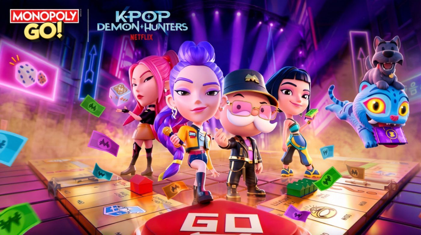 MONOPOLY GO! lanza 25 colecciones de stickers en Monster Mash y suma música de Netflix dentro del juego