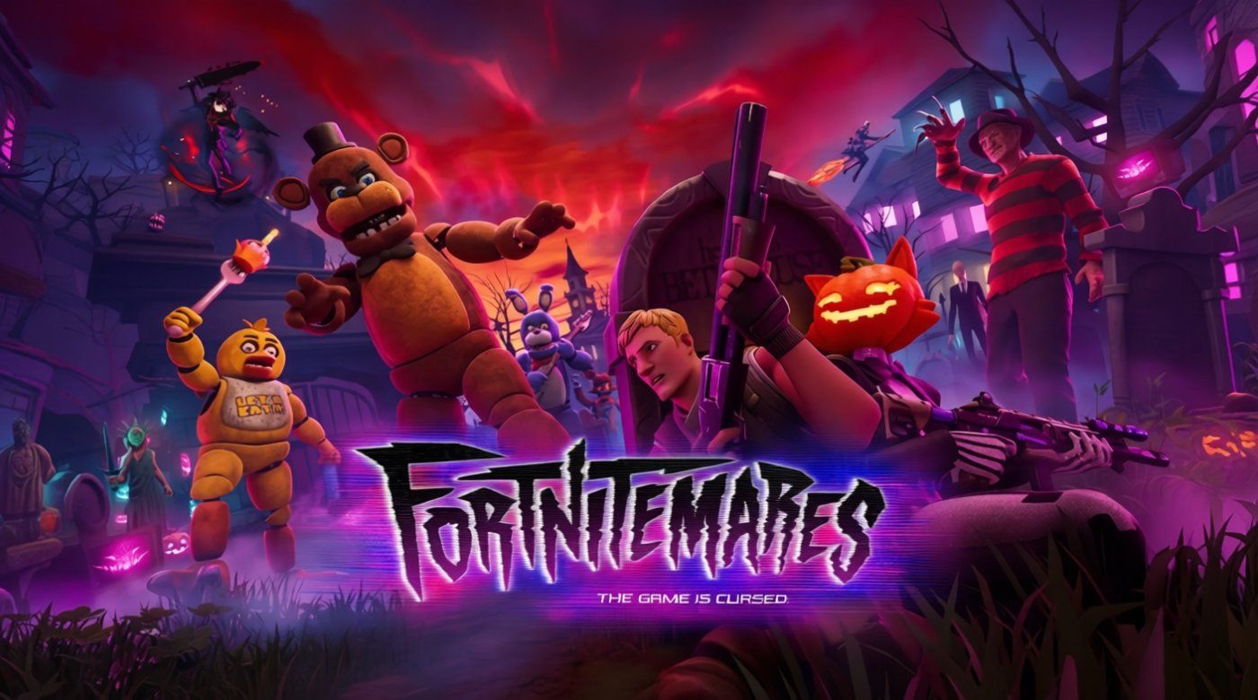 Fortnite activa Fortnitemares 2026 el 1 de octubre y dosifica skins de Freddy Krueger a Asta todo el mes