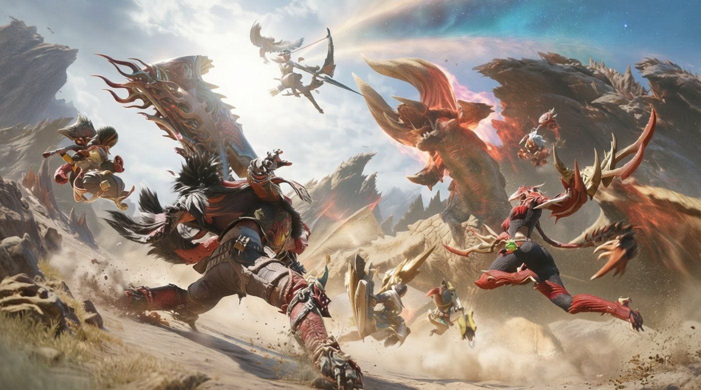 Monster Hunter Outlanders llega gratis al móvil el 29 de octubre con cooperativo para cuatro