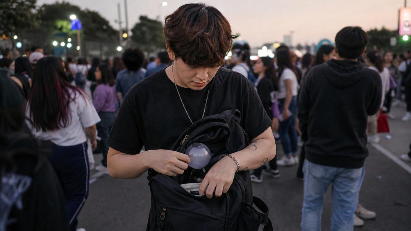 Hello Kito salvó a una fan estafada y horas después le robaron su ARMY Bomb en San Marcos