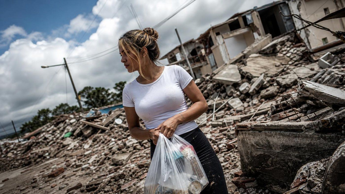 Gracie Bon recibió más de 11.000 mensajes por una foto entre escombros tras el terremoto