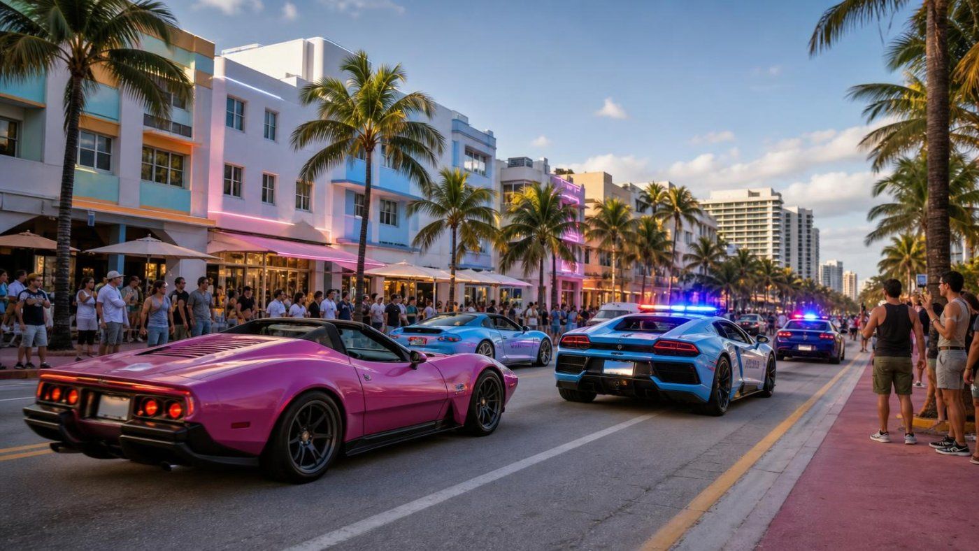GTA 6 sale a la calle: Rockstar gasta 3 millones y convierte Miami en un escaparate de Vice City