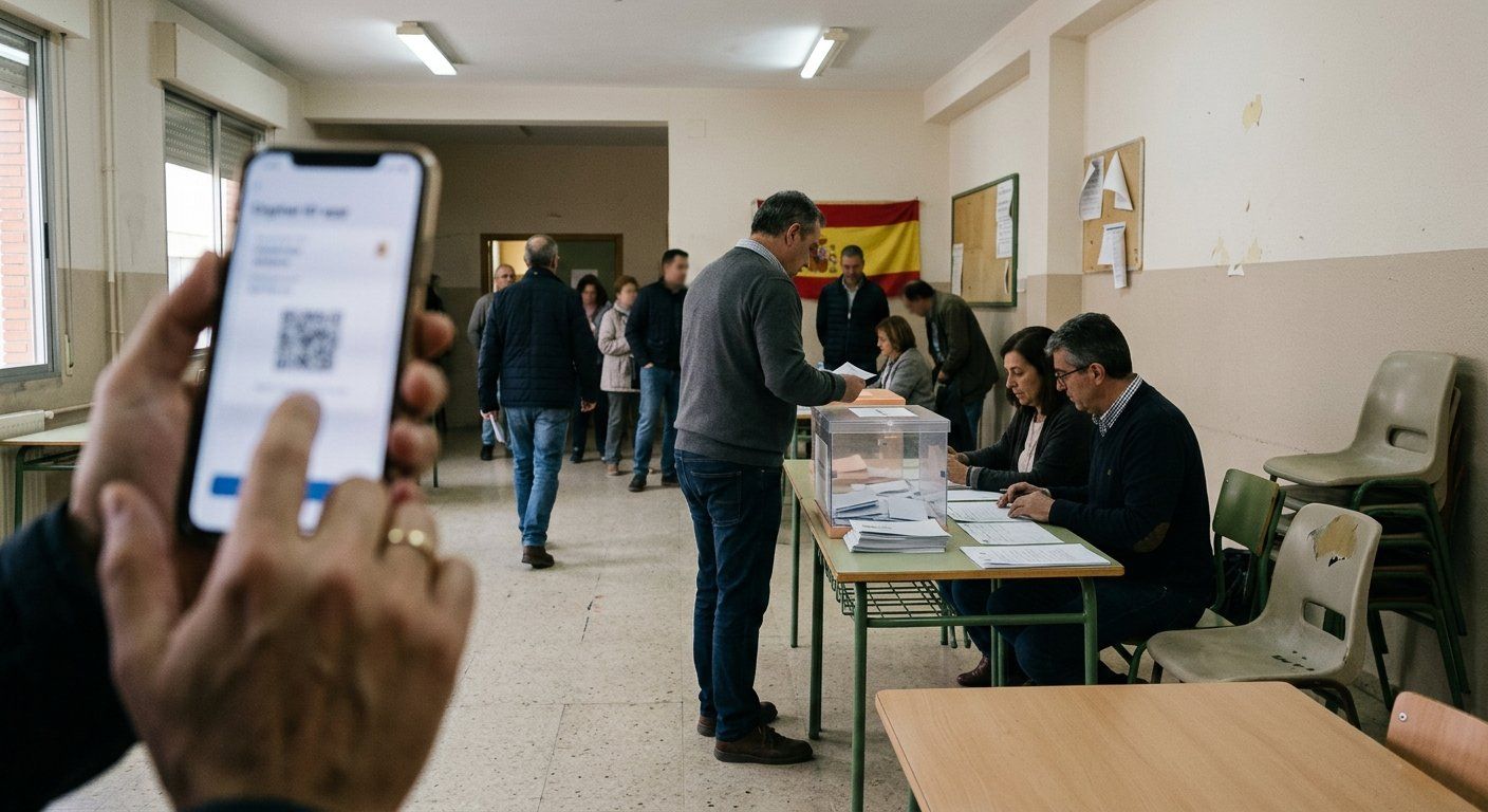 La Junta Electoral suspende MiDNI y MiDGT para votar: el QR no se verifica de forma generalizada La Junta Electoral suspende MiDNI y MiDGT para votar: el QR no se verifica de forma generalizada