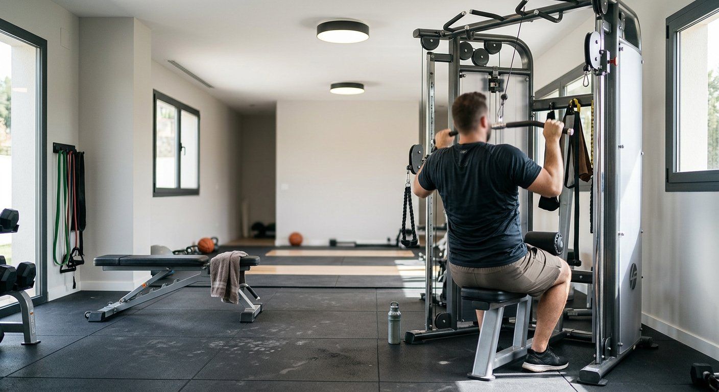 Ibai reforma una sala de yoga en gimnasio tras perder 70 kilos: medio millón para no salir de casa
