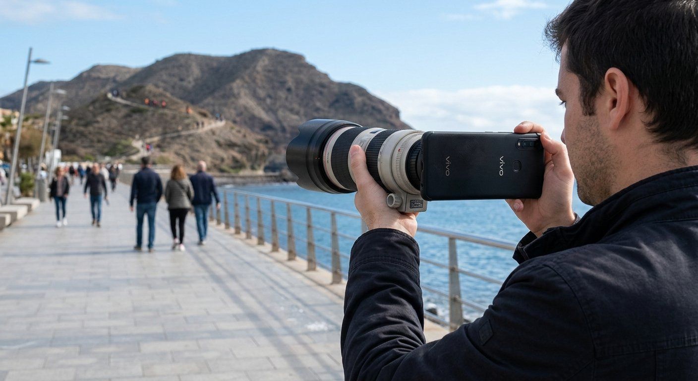 Vivo lleva su móvil a 400 mm: logra zoom 17x útil, pero lo vuelve demasiado pesado para la mayoría