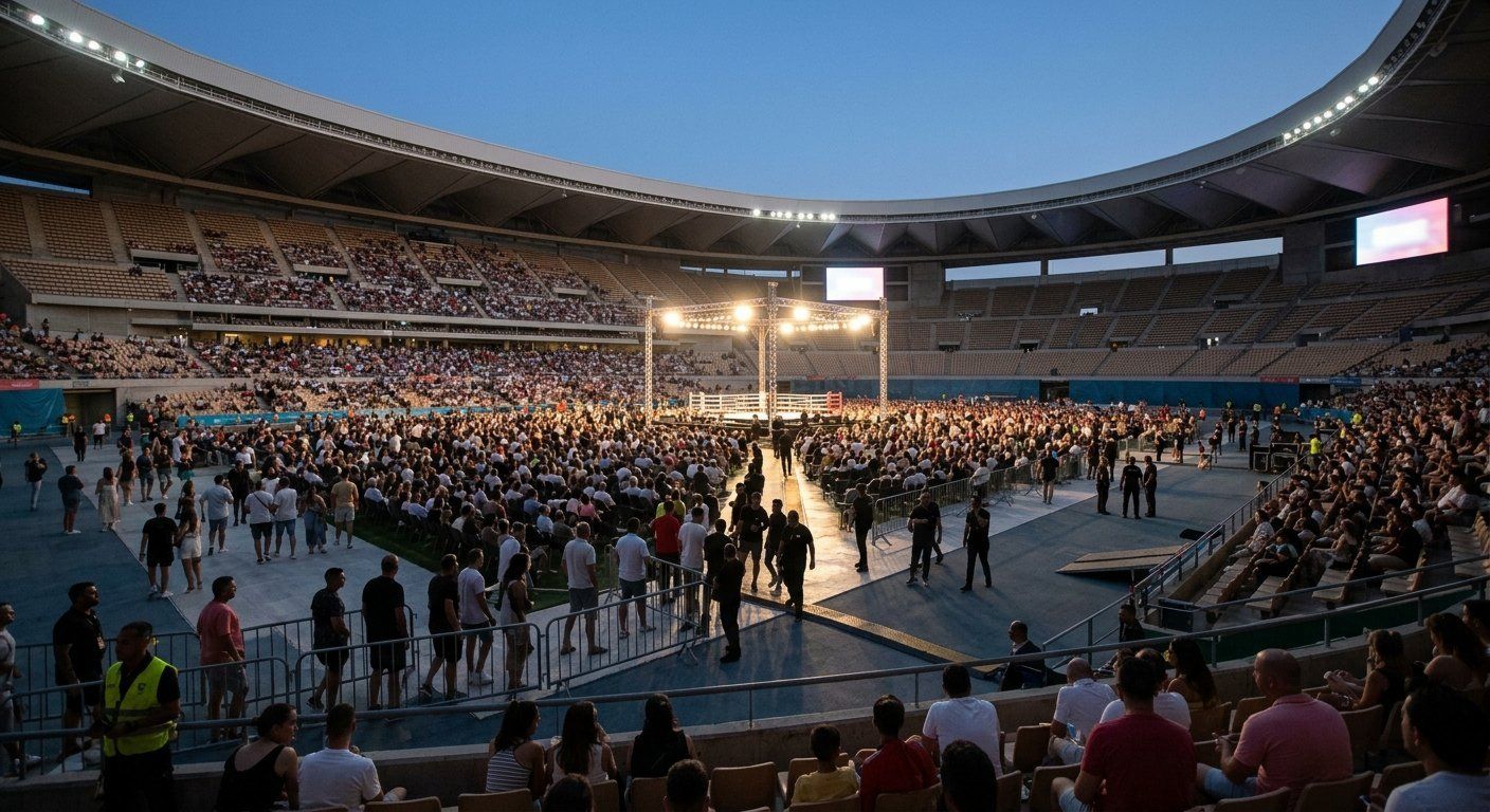La Velada 6 sube a 10 combates y llenará La Cartuja el 25 de julio: las entradas ya se agotaron