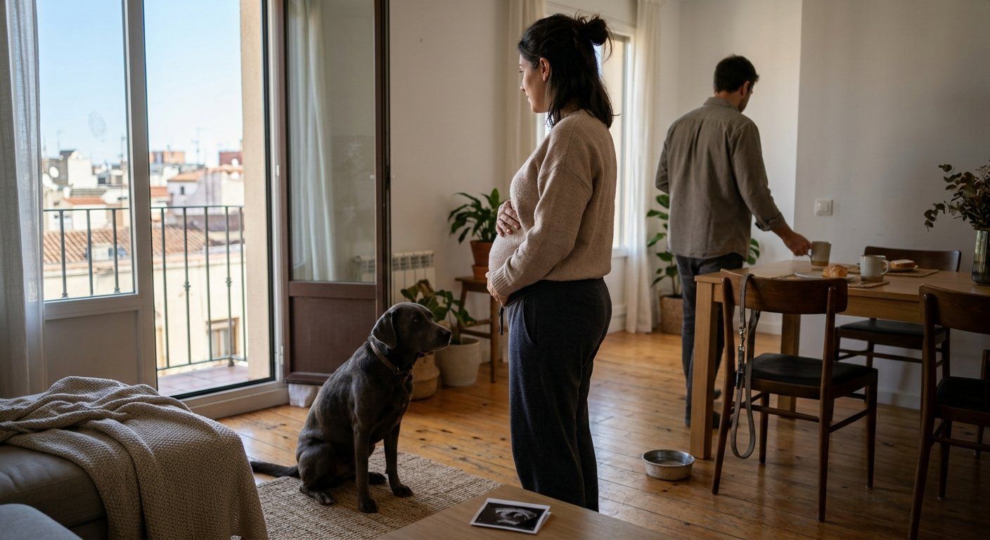 Roenlared anuncia su embarazo de cuatro meses a los 38: “Me entró un poco de miedo”