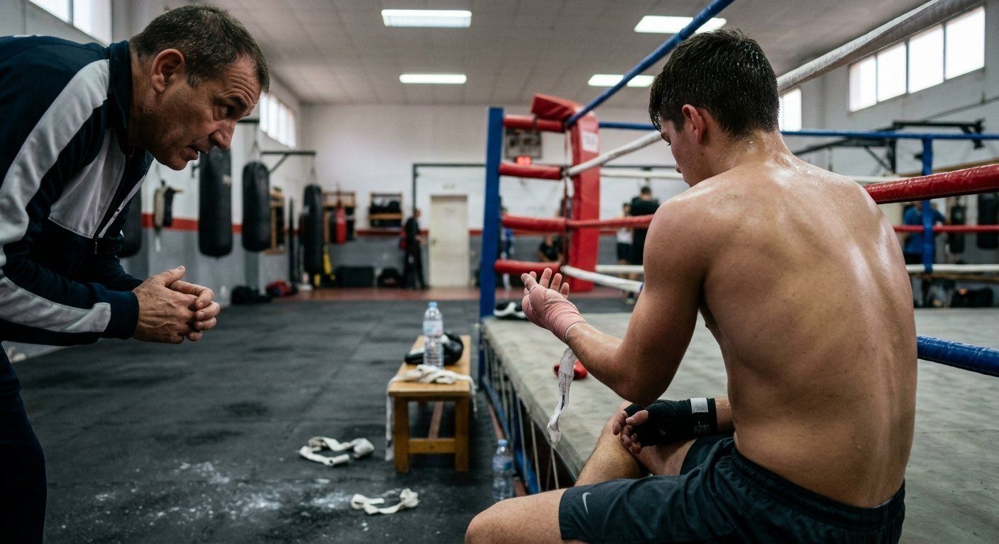 IlloJuan muestra un temblor en la mano tras un sparring antes de medirse a TheGrefg en La Velada 6