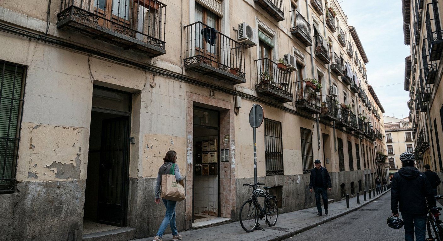 Marta Peñate enseña una casa con piscina y 6 baños mientras muchos destinan más del 50% del sueldo al alquiler